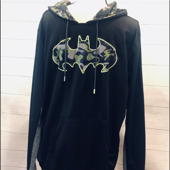 Batman Other - Batman Camo Sweatshirt Hoodie Mens Size XL